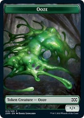 Ooze // Wurm (030) Double-Sided Token [Double Masters Tokens] | Game Grid - Logan