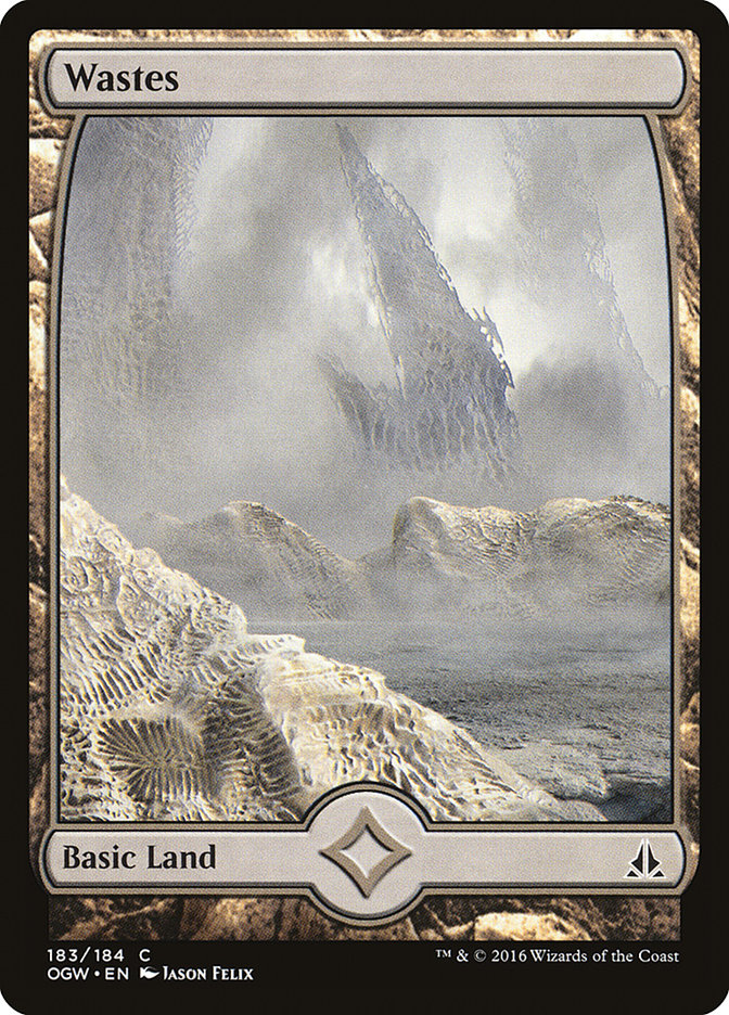 Wastes (183) (Full Art) [Oath of the Gatewatch] | Game Grid - Logan