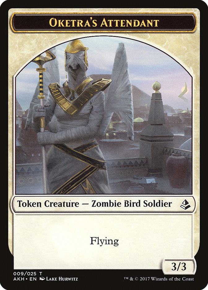 Oketra's Attendant Token [Amonkhet Tokens] | Game Grid - Logan