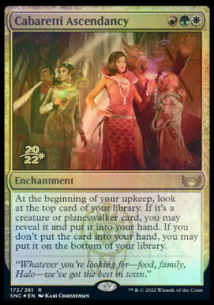 Cabaretti Ascendancy [Streets of New Capenna Prerelease Promos] | Game Grid - Logan
