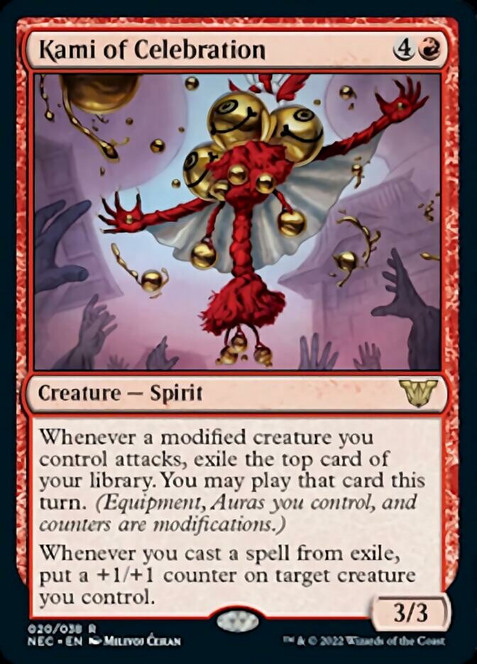 Kami of Celebration [Kamigawa: Neon Dynasty Commander] | Game Grid - Logan