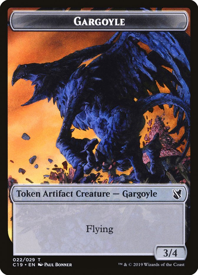 Gargoyle Token [Commander 2019 Tokens] | Game Grid - Logan