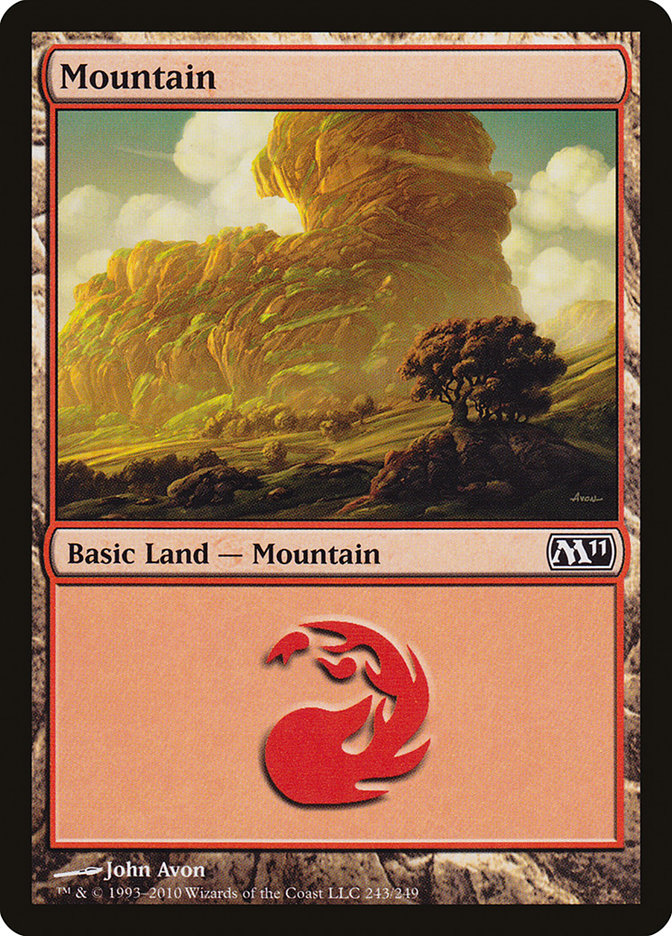 Mountain (243) [Magic 2011] | Game Grid - Logan