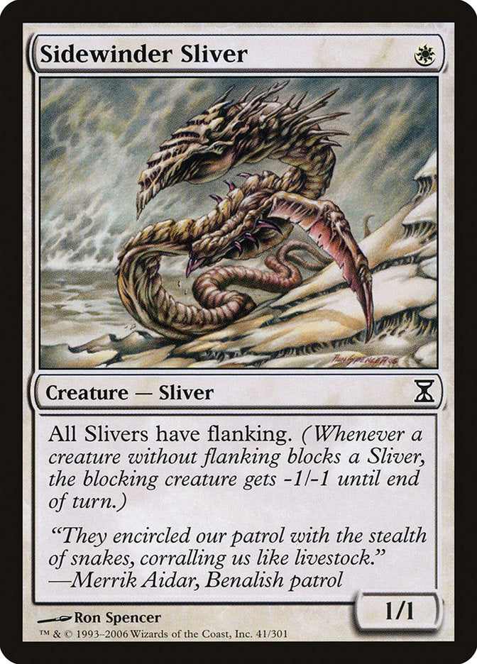 Sidewinder Sliver [Time Spiral] | Game Grid - Logan