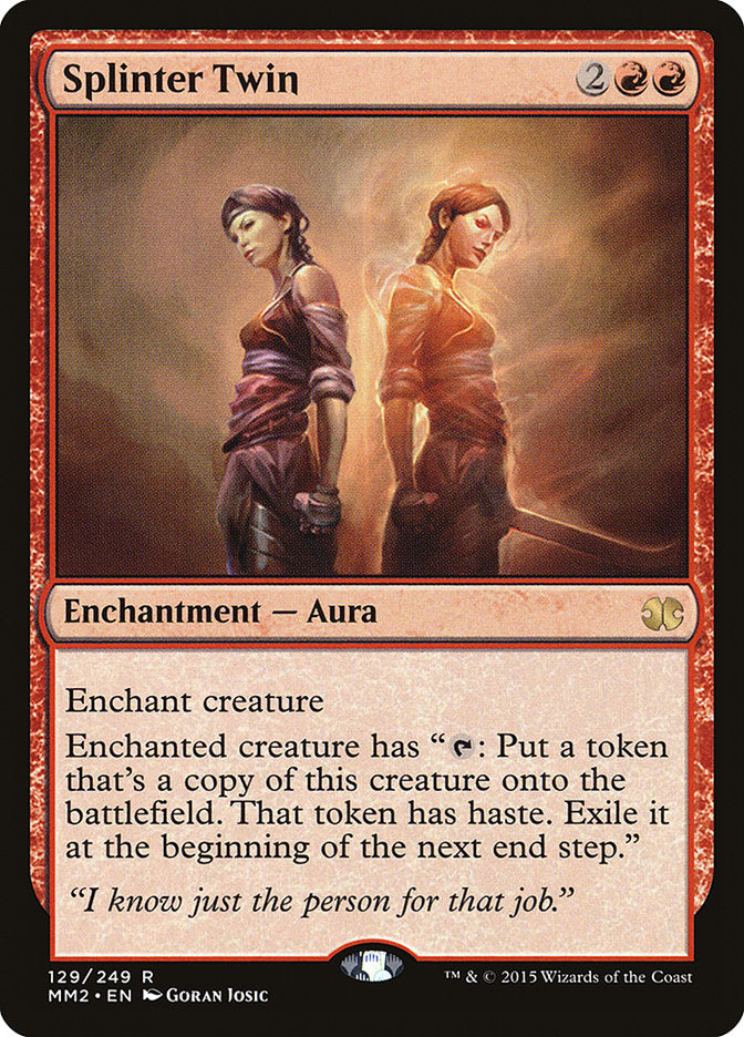 Splinter Twin [Modern Masters 2015] | Game Grid - Logan