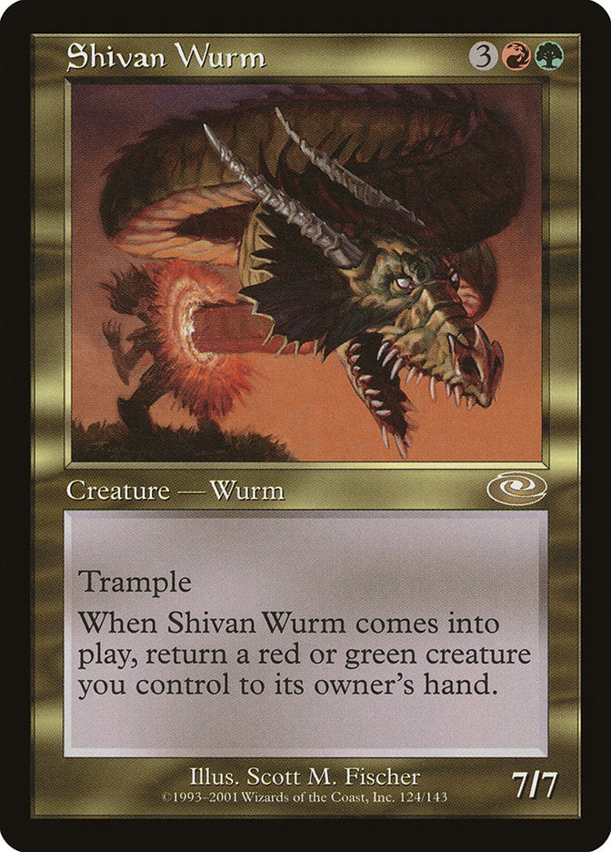 Shivan Wurm [Planeshift] | Game Grid - Logan