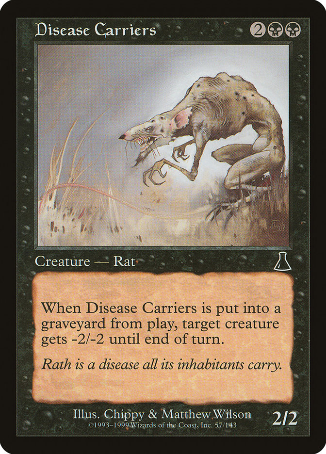 Disease Carriers [Urza's Destiny] | Game Grid - Logan