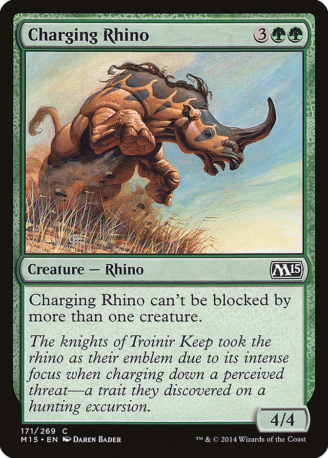 Charging Rhino [Magic 2015] | Game Grid - Logan