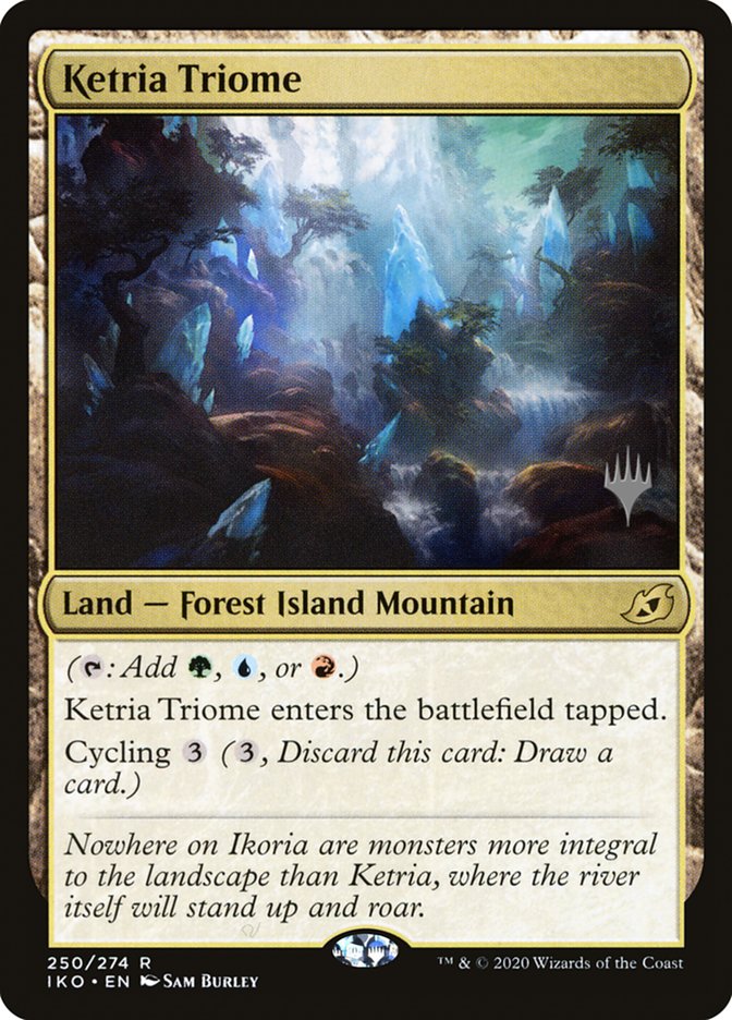 Ketria Triome (Promo Pack) [Ikoria: Lair of Behemoths Promos] | Game Grid - Logan