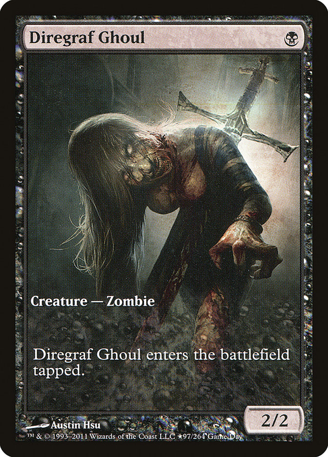 Diregraf Ghoul (Game Day) [Innistrad Promos] | Game Grid - Logan