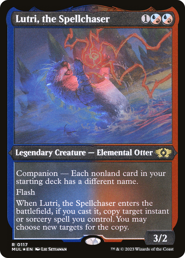 Lutri, the Spellchaser (Foil Etched) [Multiverse Legends] | Game Grid - Logan