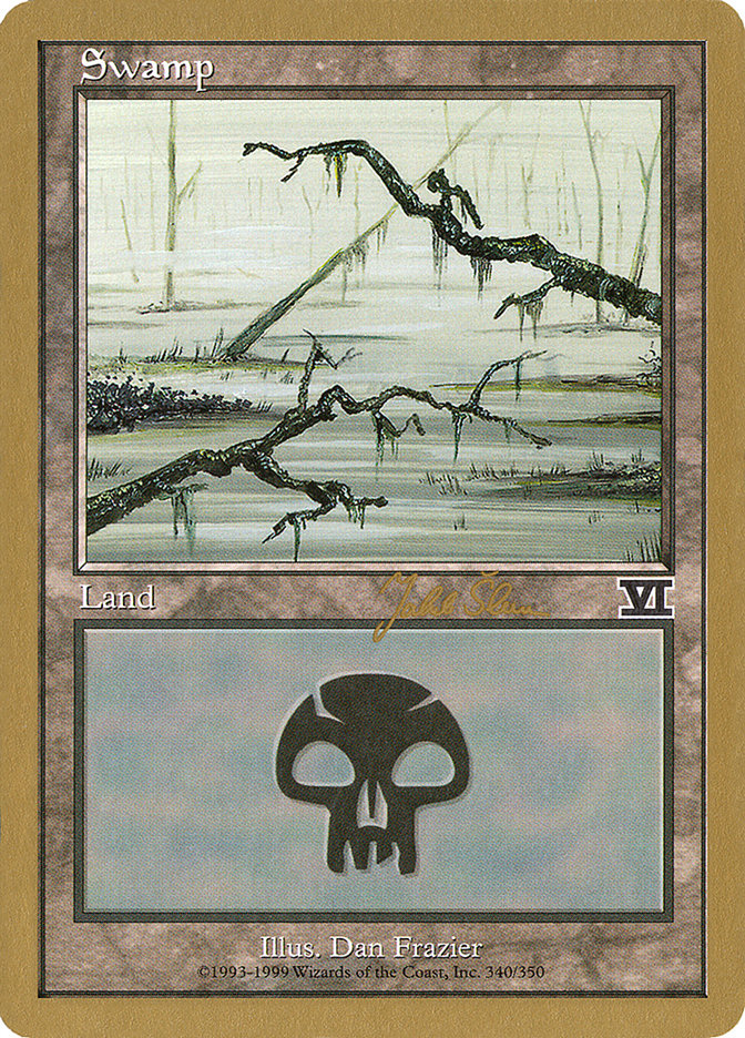 Swamp (js340b) (Jakub Slemr) [World Championship Decks 1999] | Game Grid - Logan