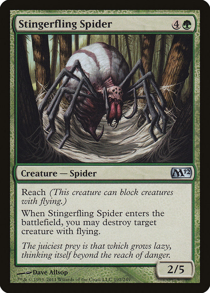 Stingerfling Spider [Magic 2012] | Game Grid - Logan