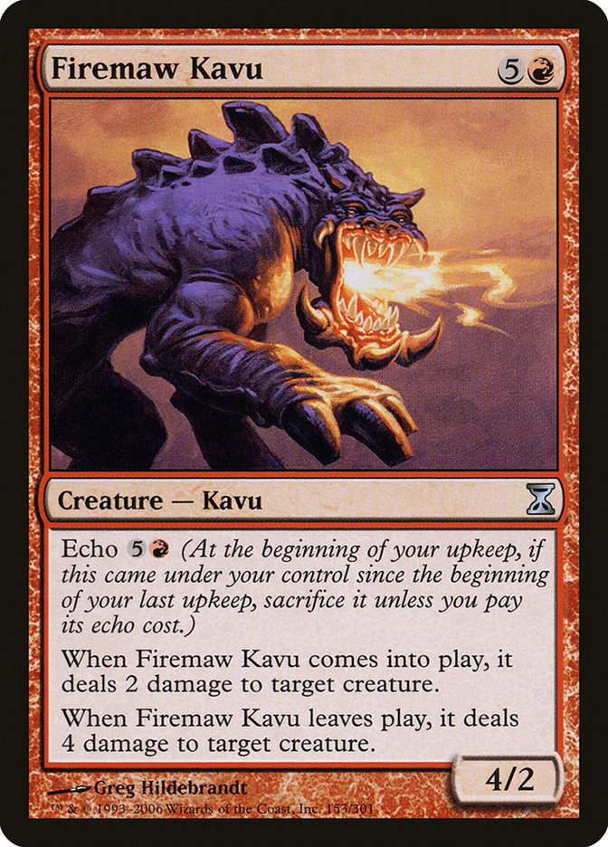 Firemaw Kavu [Time Spiral] | Game Grid - Logan