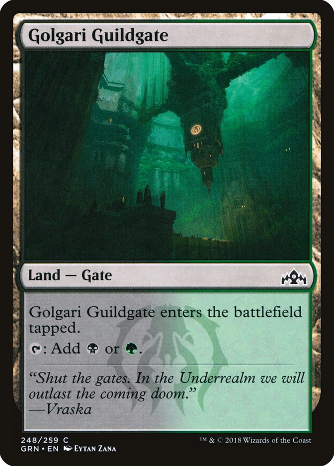 Golgari Guildgate (248/259) [Guilds of Ravnica] | Game Grid - Logan