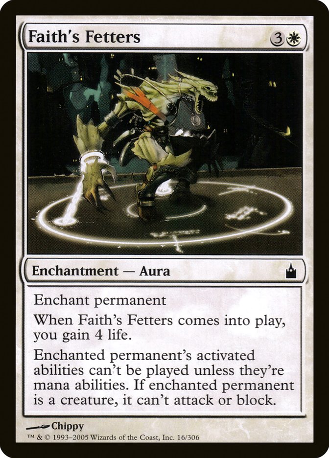 Faith's Fetters [Ravnica: City of Guilds] | Game Grid - Logan