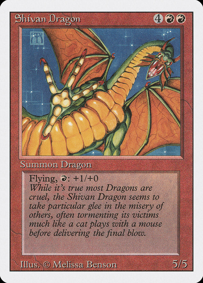 Shivan Dragon [Revised Edition] | Game Grid - Logan