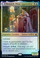 Dennick, Pious Apprentice // Dennick, Pious Apparition [Innistrad: Midnight Hunt Prerelease Promos] | Game Grid - Logan