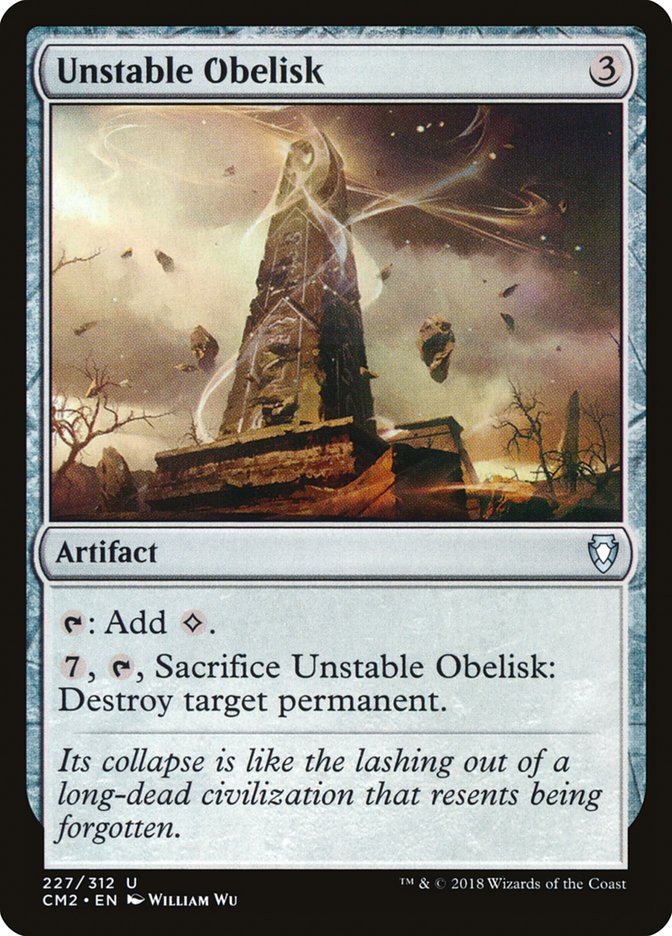 Unstable Obelisk [Commander Anthology Volume II] | Game Grid - Logan