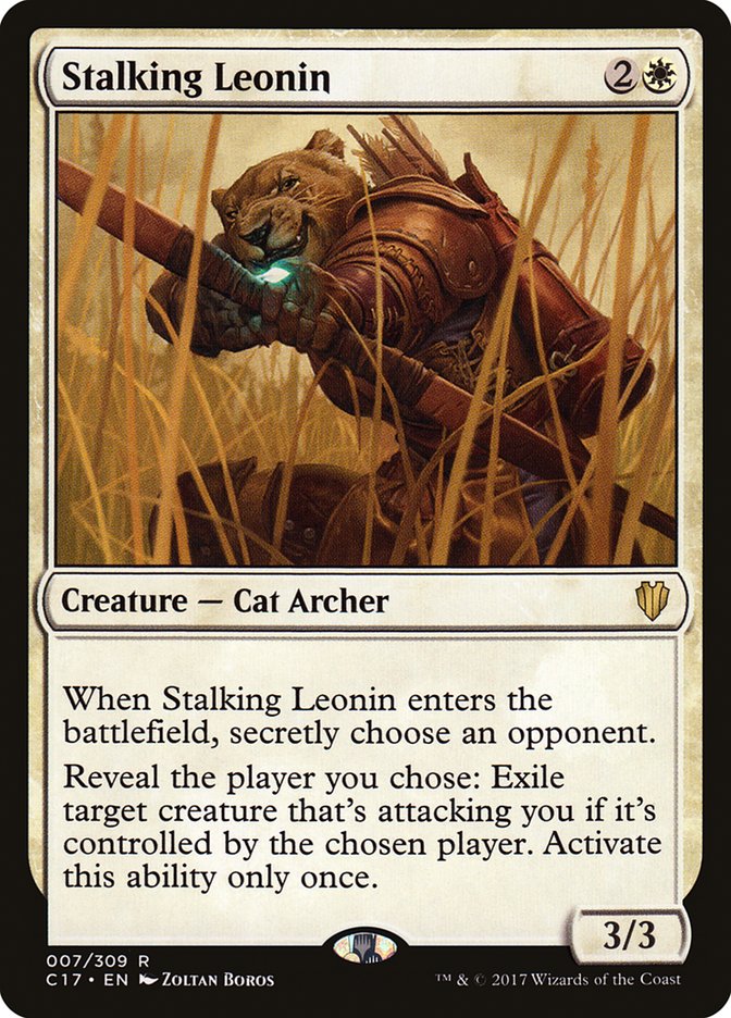 Stalking Leonin [Commander 2017] | Game Grid - Logan