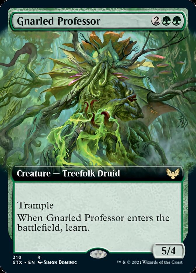 Gnarled Professor (Extended Art) [Strixhaven: School of Mages] | Game Grid - Logan