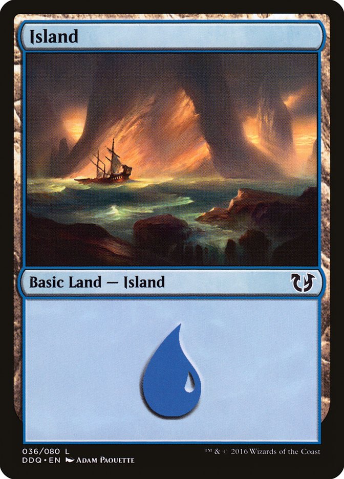 Island (36) [Duel Decks: Blessed vs. Cursed] | Game Grid - Logan