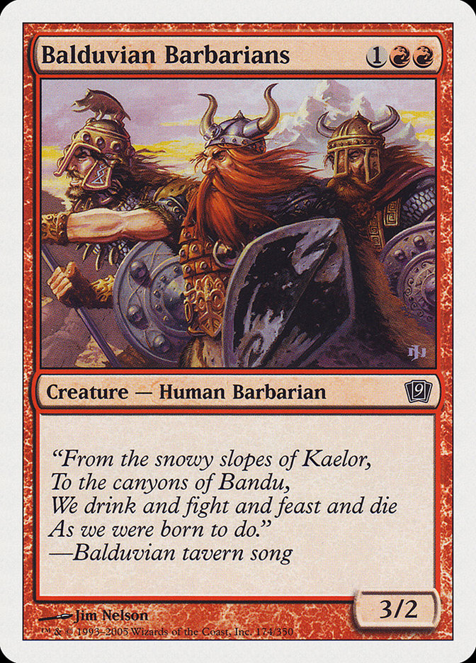 Balduvian Barbarians [Ninth Edition] | Game Grid - Logan