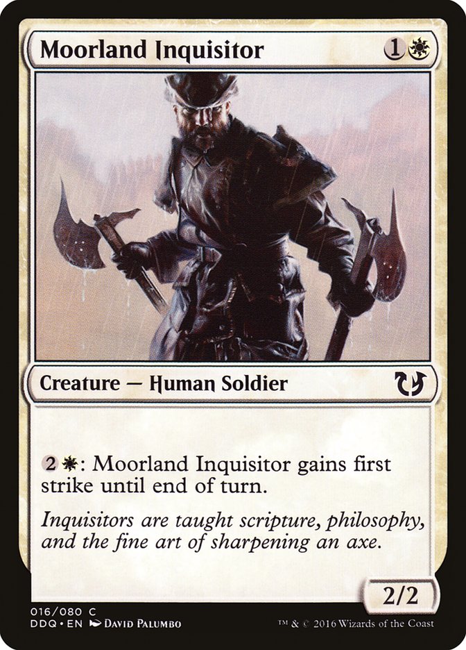 Moorland Inquisitor [Duel Decks: Blessed vs. Cursed] | Game Grid - Logan