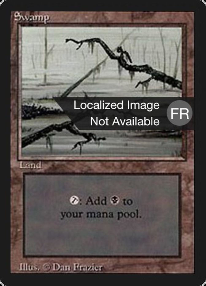 Swamp (A) [Foreign Black Border] | Game Grid - Logan