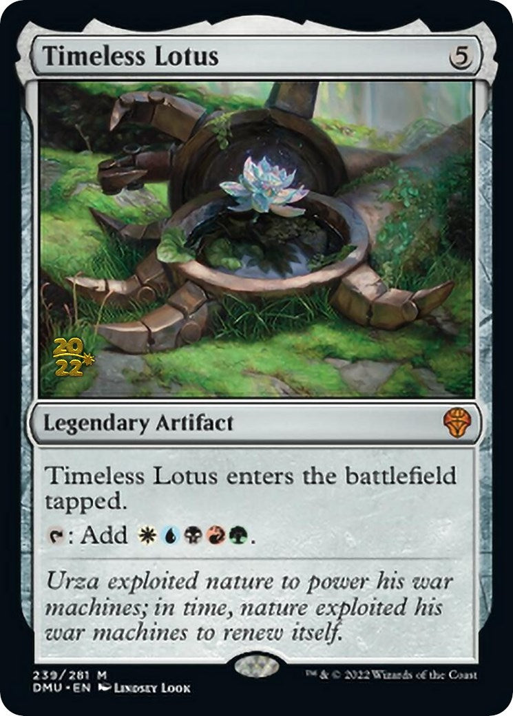 Timeless Lotus [Dominaria United Prerelease Promos] | Game Grid - Logan