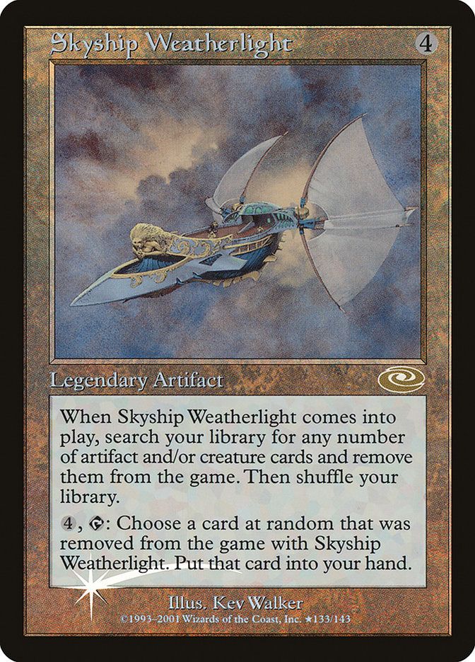 Skyship Weatherlight (Kev Walker) [Planeshift] | Game Grid - Logan