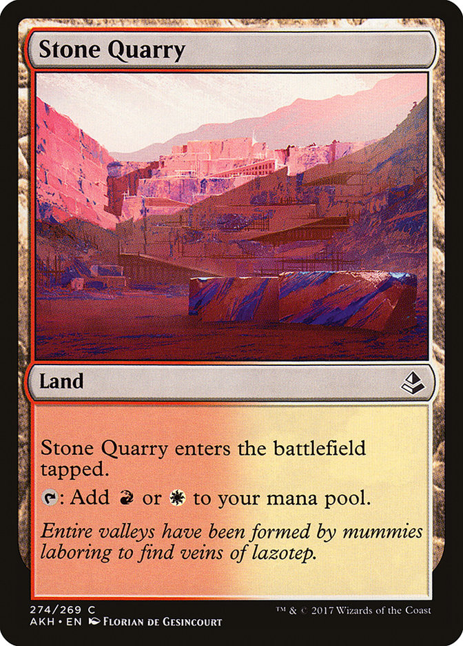 Stone Quarry [Amonkhet] | Game Grid - Logan