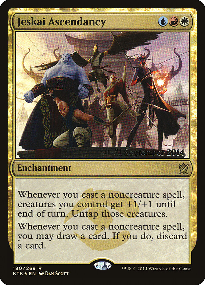 Jeskai Ascendancy [Khans of Tarkir Prerelease Promos] | Game Grid - Logan