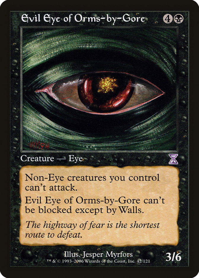 Evil Eye of Orms-by-Gore [Time Spiral Timeshifted] | Game Grid - Logan