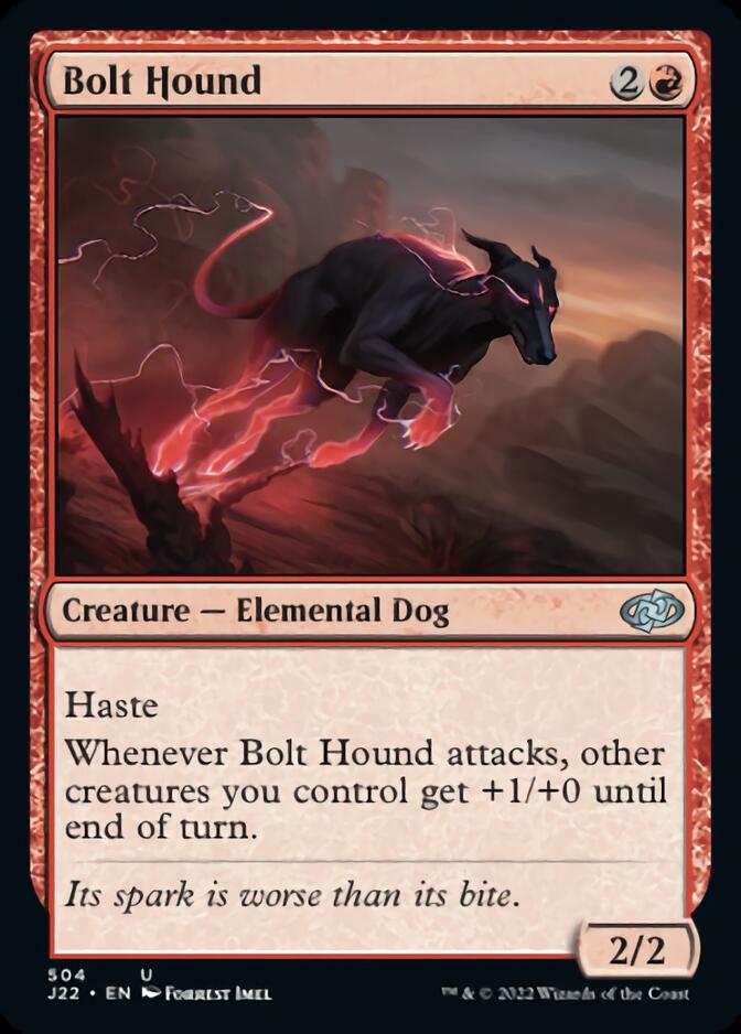 Bolt Hound [Jumpstart 2022] | Game Grid - Logan