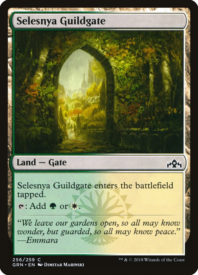 Selesnya Guildgate (256/259) [Guilds of Ravnica] | Game Grid - Logan