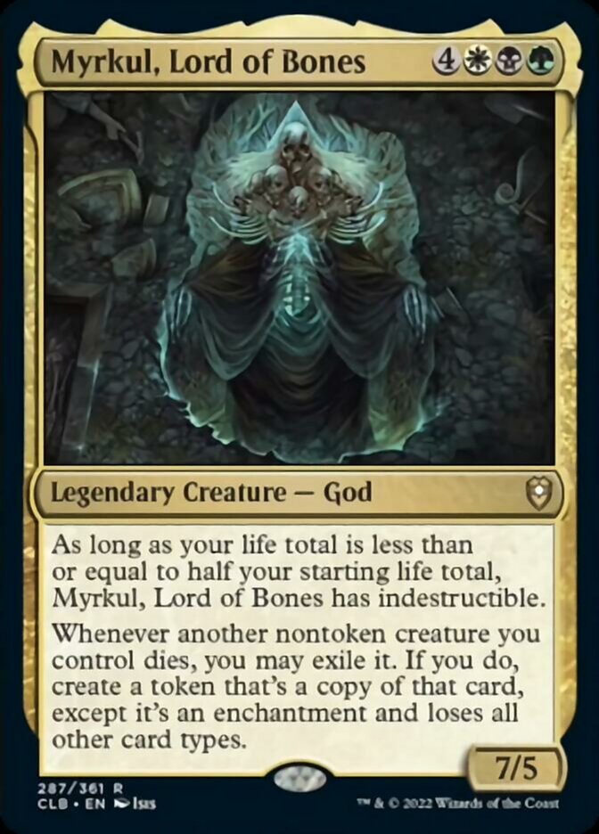 Myrkul, Lord of Bones [Commander Legends: Battle for Baldur's Gate] | Game Grid - Logan