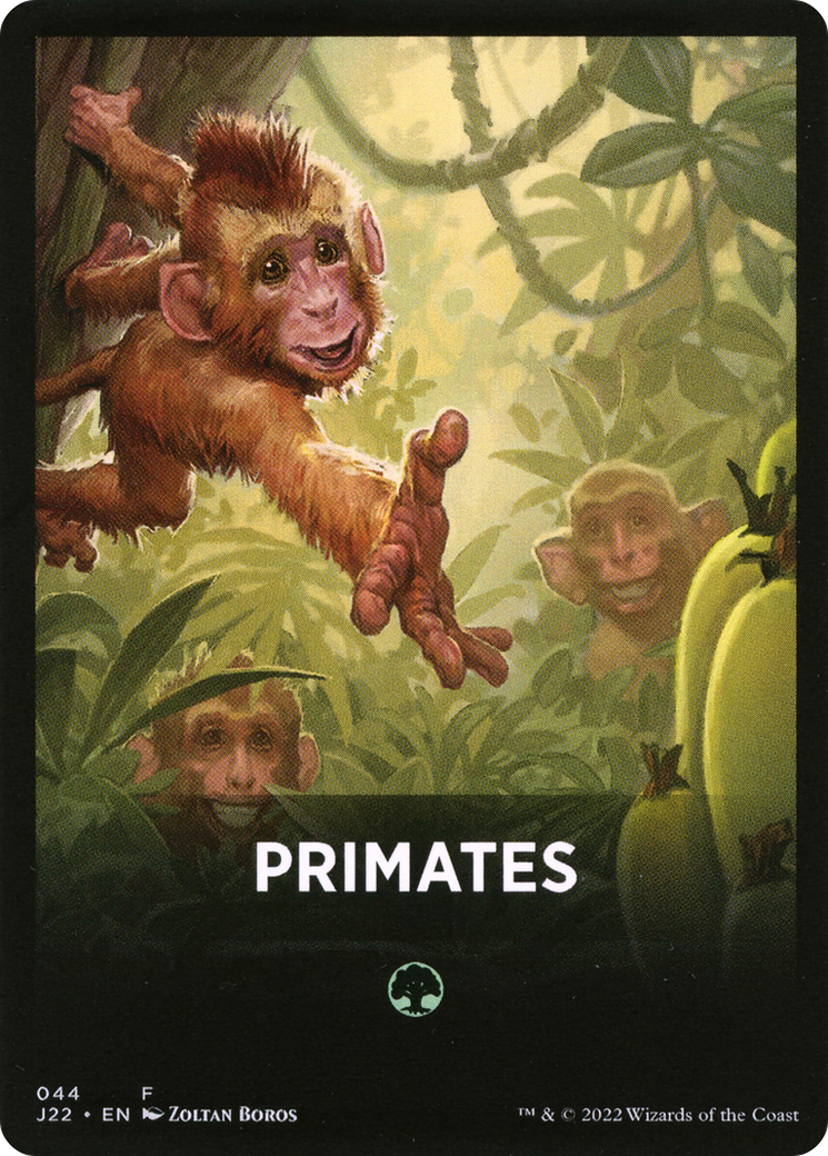 Primates Theme Card [Jumpstart 2022 Front Cards] | Game Grid - Logan