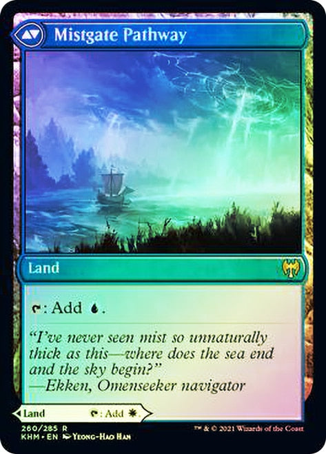 Hengegate Pathway // Mistgate Pathway [Kaldheim Prerelease Promos] | Game Grid - Logan