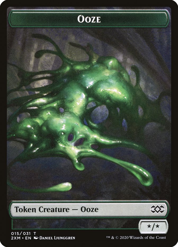 Myr (007) // Ooze Double-Sided Token [Double Masters Tokens] | Game Grid - Logan