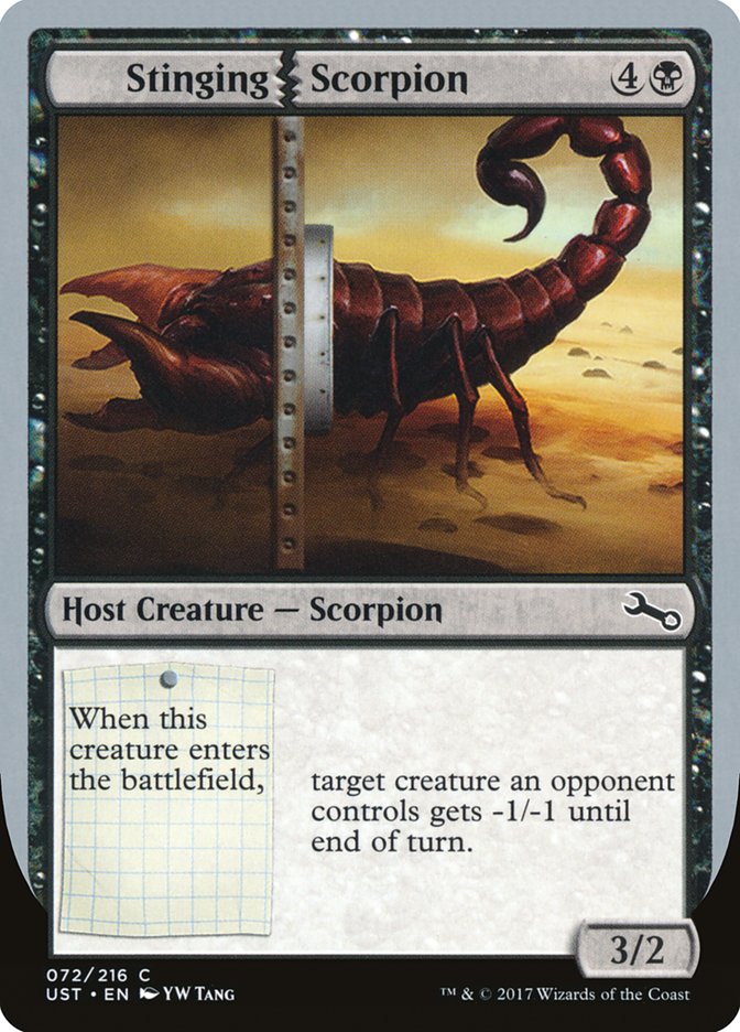 Stinging Scorpion [Unstable] | Game Grid - Logan