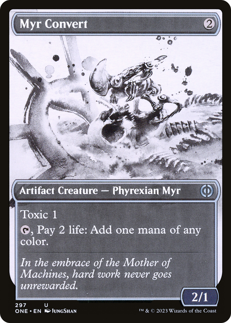 Myr Convert (Showcase Ichor) [Phyrexia: All Will Be One] | Game Grid - Logan