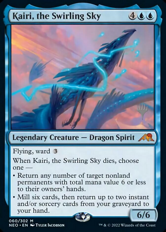 Kairi, the Swirling Sky (Promo Pack) [Kamigawa: Neon Dynasty Promos] | Game Grid - Logan