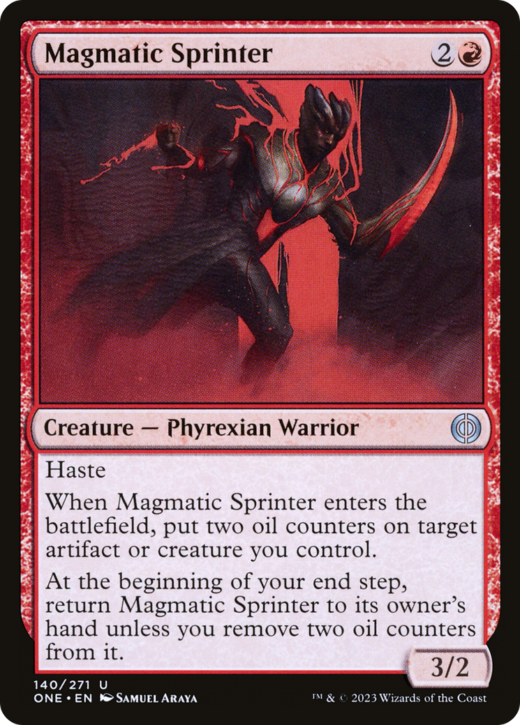 Magmatic Sprinter [Phyrexia: All Will Be One] | Game Grid - Logan