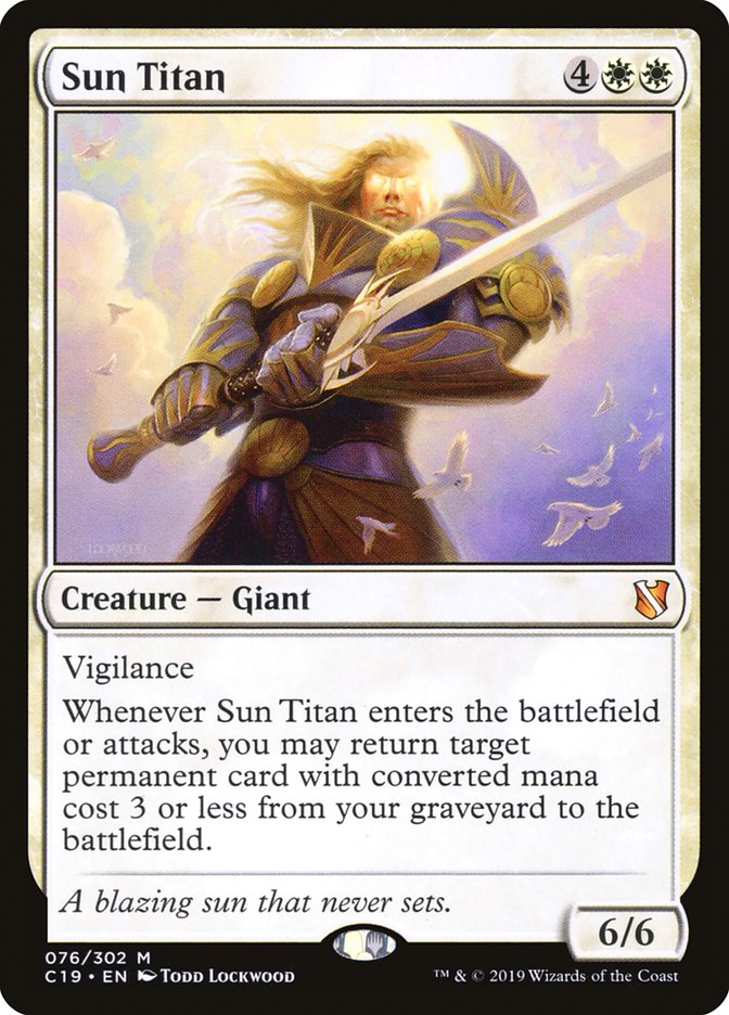 Sun Titan [Commander 2019] | Game Grid - Logan