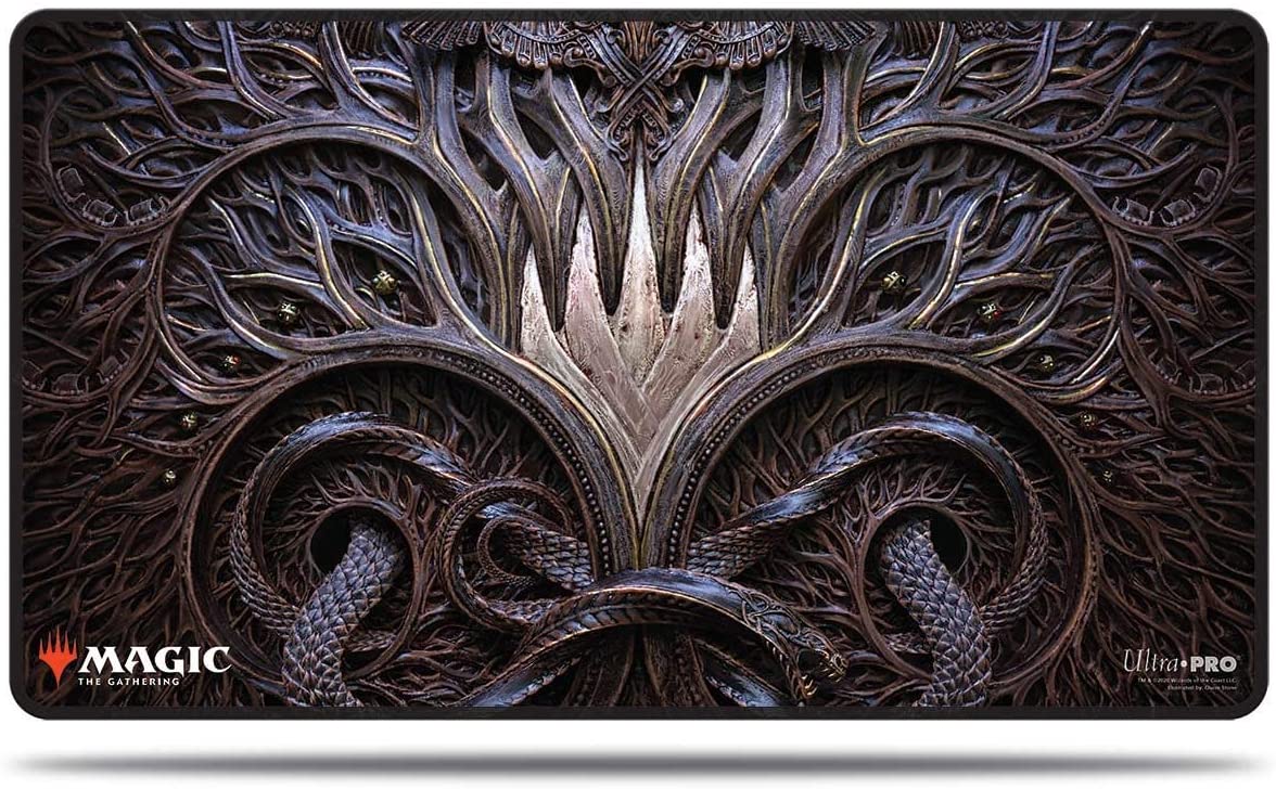 MTG Kaldheim Playmat - Stylized Planeswalker Symbol (Stitched) | Game Grid - Logan