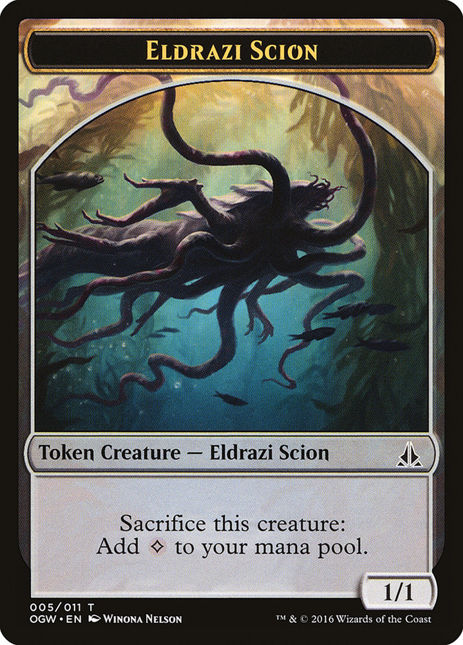 Eldrazi Scion Token (005/011) [Oath of the Gatewatch Tokens] | Game Grid - Logan