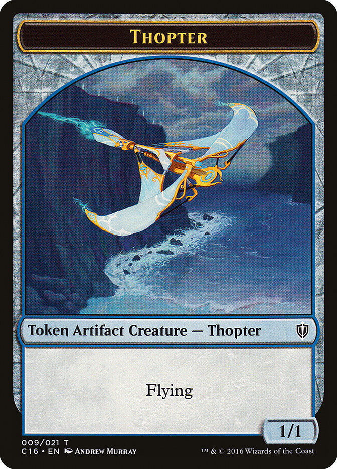 Goat // Thopter Double-Sided Token [Commander 2016 Tokens] | Game Grid - Logan