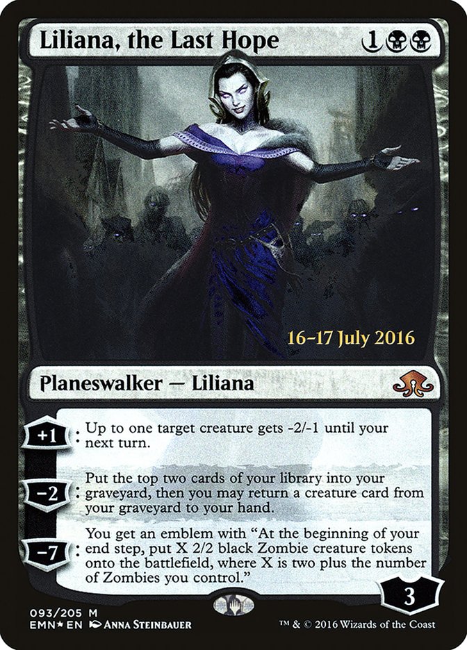 Liliana, the Last Hope [Eldritch Moon Prerelease Promos] | Game Grid - Logan