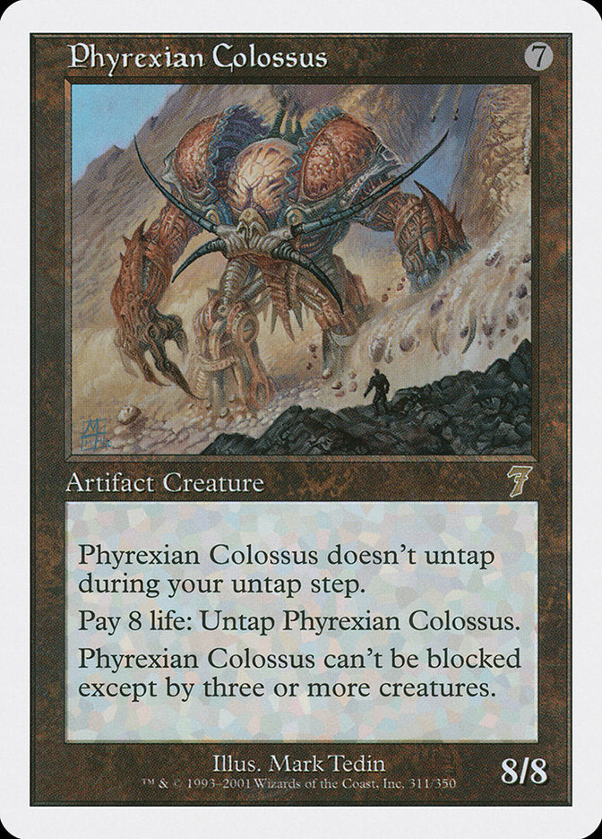 Phyrexian Colossus [Seventh Edition] | Game Grid - Logan